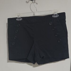 LOFT Sailor Button Shorts